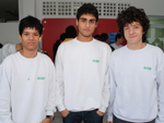 Ike Lopes, Lucas Vidal e Daniel Bergamo