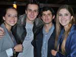 Gabriela lopes, Heitor Ietke, Caio Farah e Ayla Welter