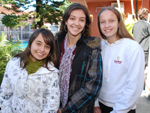 Patricia Marimon, Natalia Zanelato e Camila Sales