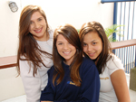 Stella Fiebig, Glaucia Costa Machado e Thais Lentz