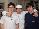 Erick Brito, Lucas Perius e Julia Csar