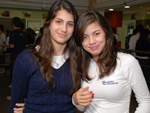 Andressa Borges e Andria Paladini