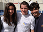 Isabela Telles, Gian Lucca e Vitor Rodrigues