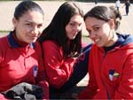 Kimberly de Souza, Luciane Dalssaso e Rita de Kssya Lopes