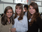 Ellen Teodoro, Melicia Pinho e Isadora Caldas