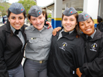 Ana Carla Ferraz, Jssica Stierle, Mayara Tonelly e Daniely Matos