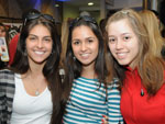 Fernanda Alves, Vanessa Lopes e Gabriela Bado