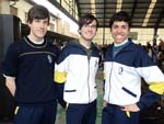 Daniel Guerra, Willian Cappelletti e Felipe Zanotto