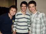 Guilherme Patussi, Matheus Martini e Leonardo Demari