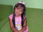 Evellyn Ogata, 7 anos,  a princesinha da casa!