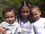 Michel, Maria Eduarda e Isabely so os bebs de Gilson e Ana Beatriz!