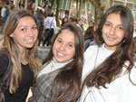 Bruna Martini, Fernanda Feliz e Carolina Vaz