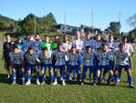 Foto em homenagem ao pessoal de Antonio Carlos, do Bairro Louro. Todos os sbados o pessoal do Grmio do Louro joga aquela bolinha. Na foto, o time que foi Campeao da Intercopa 2010,  disputada entre os times de Antonio Carlos, Biguau e Governador Celso Ramos.