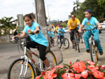 Passeio ciclstico percorreu ruas centrais de Pomerode.