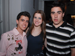 Marco Penteado, Luiza Pereira e Lucas Neves