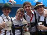 Vitor Gabel, Thiago Millnitz, Daniel Faust e Andr Wendler