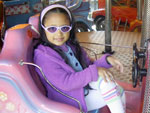 Bruna, 4 anos, no Parque da Redeno