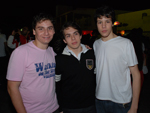 Nathan Reuder, Yuri Bello e Bruno Mattos