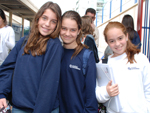 Maria Eduarda Brito, Gabriela Callado e Rafaela Guimares