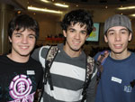 Guilherme Fortunato, Matheus Vicente e Marcos Alexandre