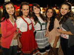 Joana Aguiar, Gabriela Zanella, Ana Laura Giacomozzi, Maria Julia Esmeraldino e Bruna Lago