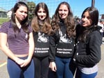 Jennifer Ramon, Lisandra Andreis, Rafaela Montanari e Vanessa Jordan