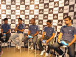 Jogadores do Grmio presentes no coquetel