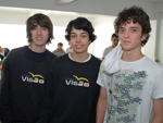 Alejandro Anibal, Andr Prado e Fernando Locks