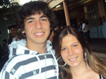 Rafael Fernandes e Daniela Hoppe