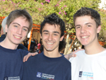 Arthur Krause, Henrique Pereira e Bernardo Bertoluci