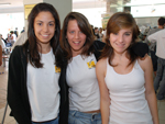 Marina Mattos, Caroline Borsatti e Bruna Zotti