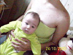 Luciana e seu filho Matheus