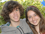 Henrique Bacchieri e Gabriela Kohek