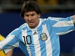 Lionel Messi, autor do nico gol da partida