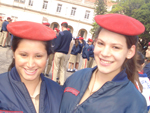 Amanda Almeida e Lisandra Nunes