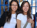 Agatha Luzzoli e Amanda de Oliveira