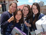 Jssica Feij, Juliana Sanches, Letcia Duarte e Gabrielle Maestri