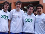 Vincius Perini, Marcelo Salvi, Marcelo Pianegonda e Luiz Carlos Corra