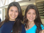 Letcia Marques e Amanda Costa