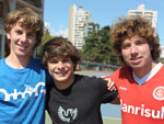 Felipe Pires, Filipe Fontes e Arthur Lopes