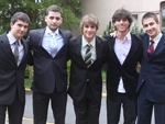 Arthur Tcharduka, Rodrigo Stedile Sixto, Vincius Azevedo, Lucas De Zorzi e Diego Roncarelli