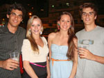 Junior Andrade, Karina Feuser, Maria Nejedlo e Fernando Wolff