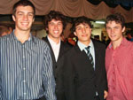 Rafael, Bruno, Robson e Diego 