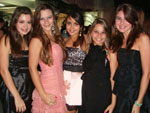 Taise da Silva, Bruna Schmitt, Larissa Suhet, Lara Weigenart e Ana Lozano