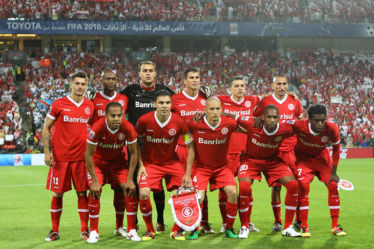 O time da estreia contra o Mazembe.:imagem 5