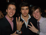 Luiz Eduardo, Felipe Carvalho e Leonardo Stumpf