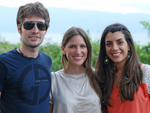 Rodrigo Barbieri, Manuela Arajo e Marina Neves