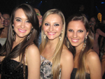 Marina Coelho, Laura Becker e Izadora Milanez