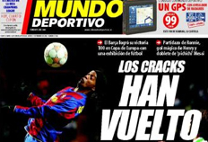 Reprodu&ccedil;&atilde;o, Mundo Deportivo&nbsp;/&nbsp;